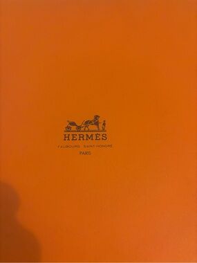 Hermès Orange Gift Box / Storage Box – Empty Designer Packaging